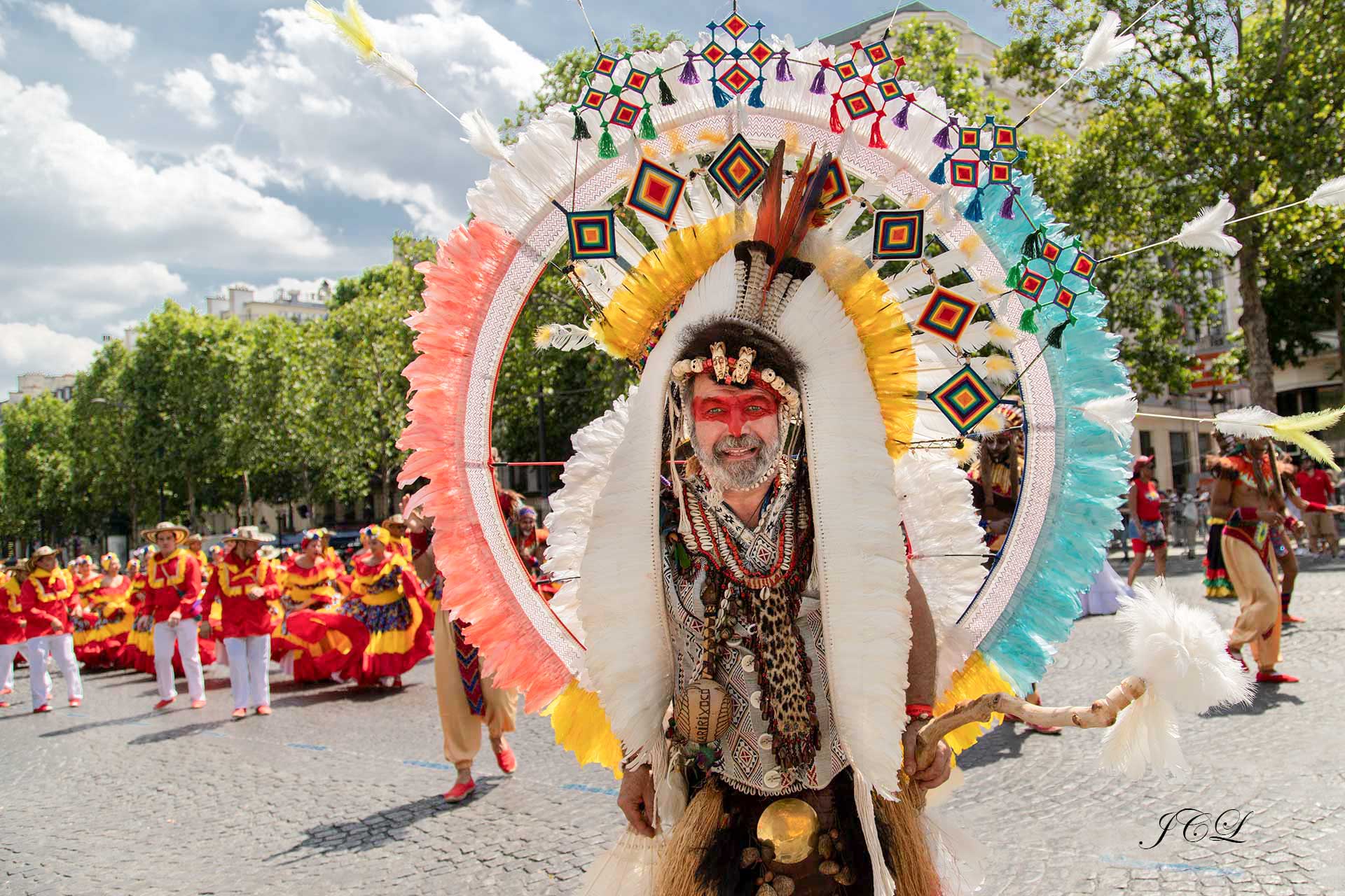 Paris, Carnaval tropical Champs Elysées.